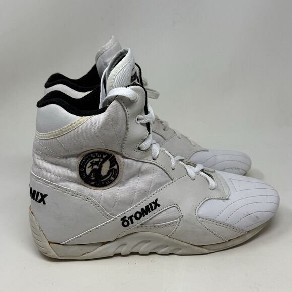 Otomix Power Trainer MX4000 Bodybuilding Weightlifting MMA Shoes Mens 8 White - Picture 1 of 16